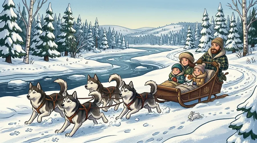 Chiens de traîneaux