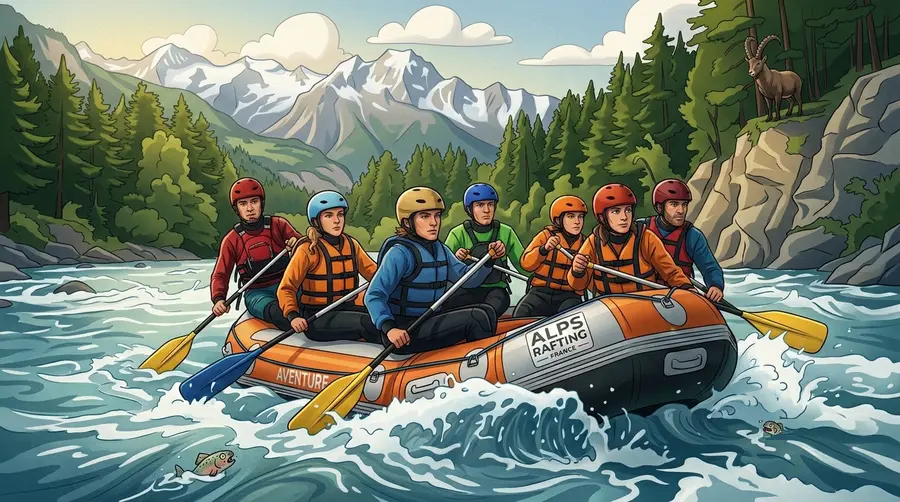 Rafting sur la Dranse