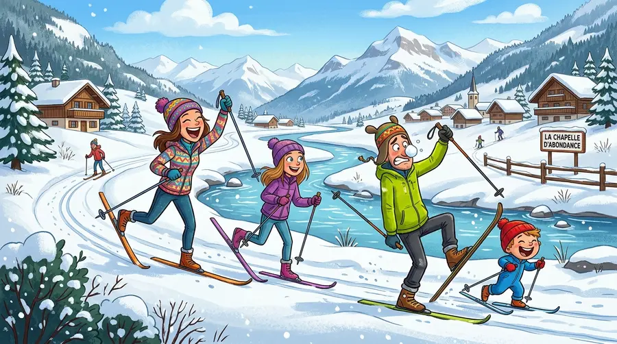 Ski de fond — fun